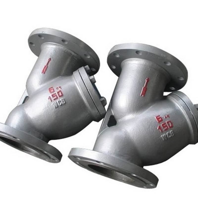 铸钢法兰过滤器 Y型法兰过滤器 过滤阀DN25 DN32 DN50 DN65 DN80