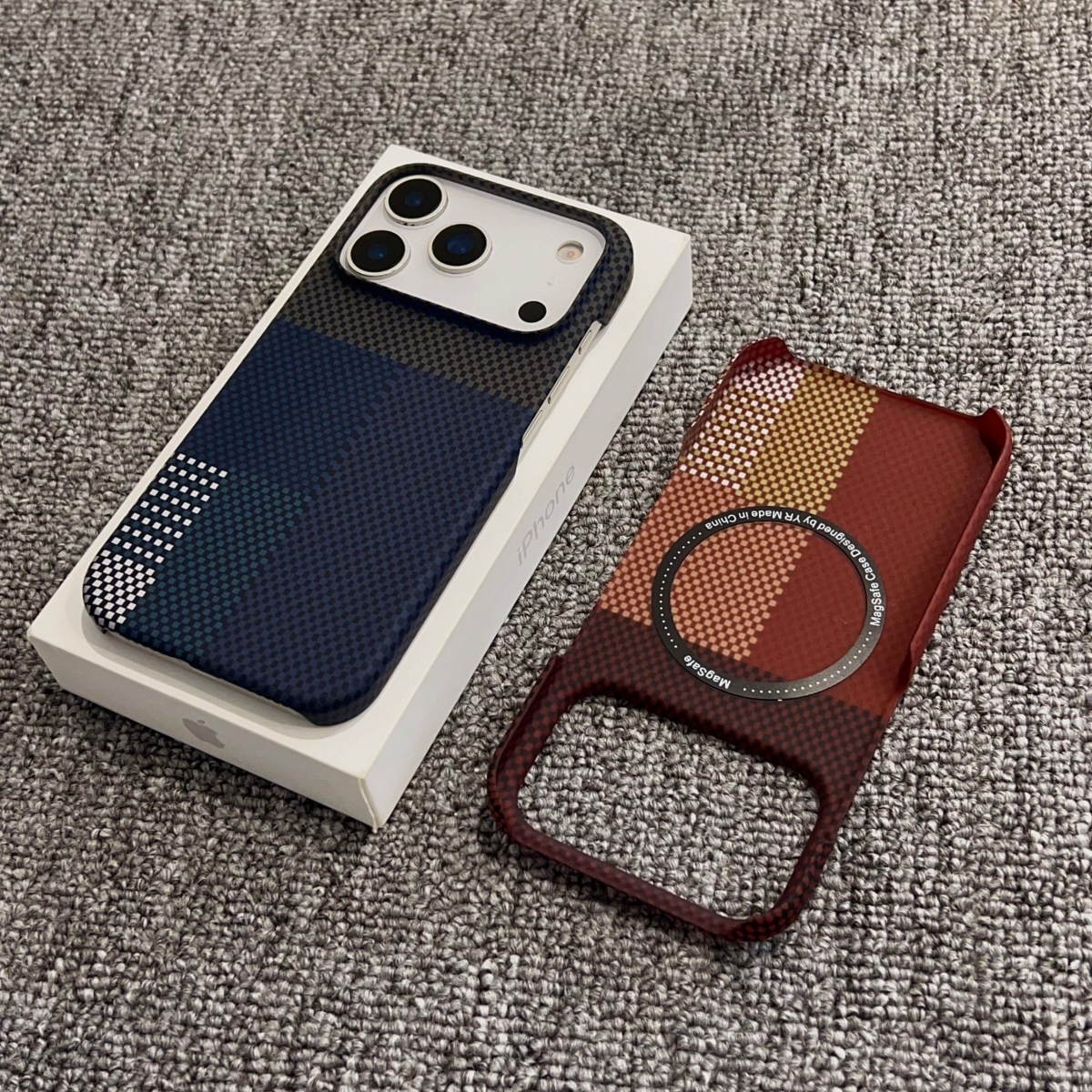 新款凯拉夫碳纤维iPhone手机壳