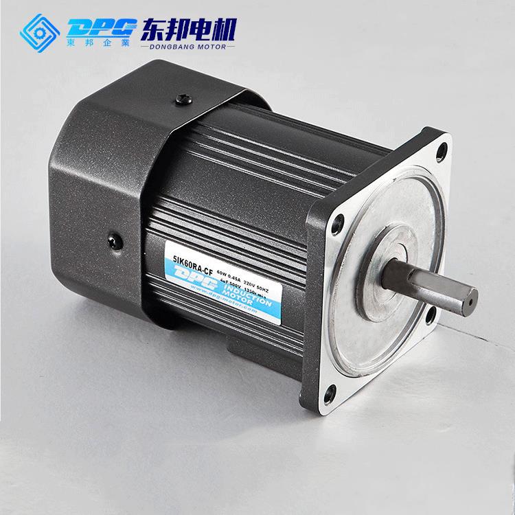 厂家单相异步电动机DPG电机60W微型交流减速调速电机