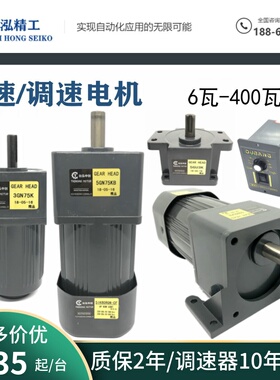 台泓精工6W15W25W40W60W90W120W180W250W400WRGN交流调速减速电机