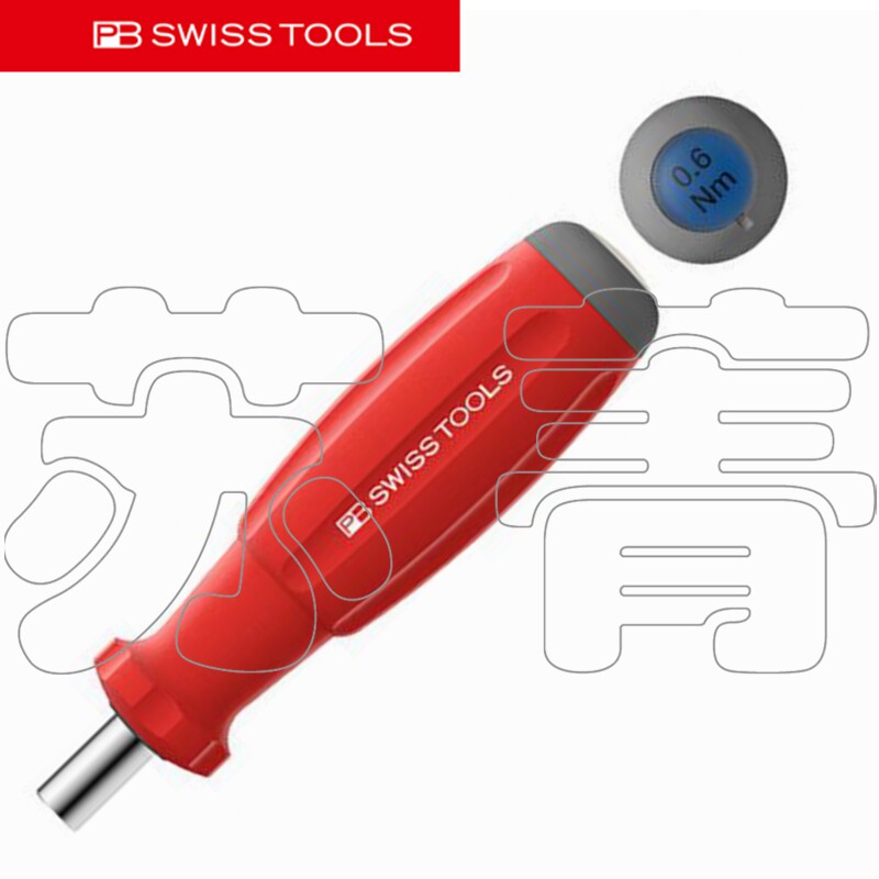 瑞士原装PB Swiss Tools可调节扭矩批头手柄 带磁性套筒PB 8314 M