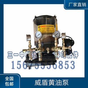 244F四出口电动油脂润滑泵 M1.2 三一搅拌机主机黄油泵 威盾4WDB