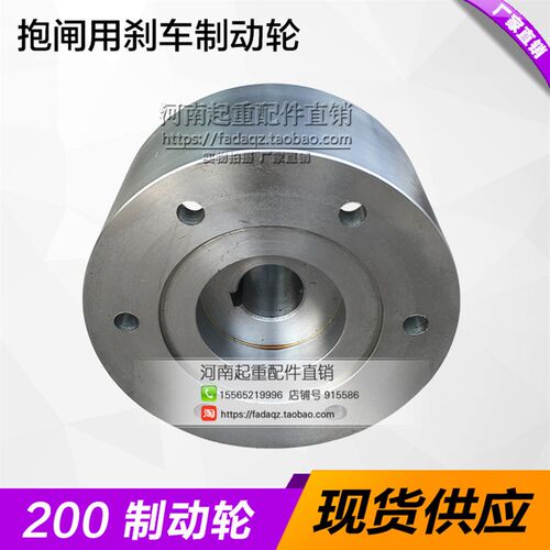 100/200/300/400/500/600抱闸用刹车制动轮 双梁行车龙门吊联轴器