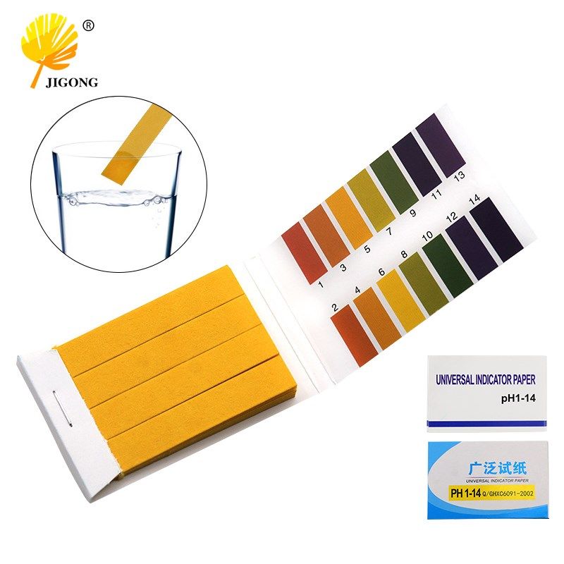PH试纸广泛试纸 化妆品酸碱度测试 ph1-14唾液尿液酸碱度测试纸