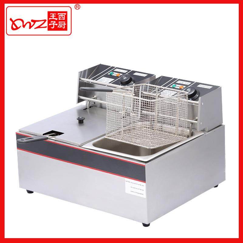 广州油炸机DF-89台式双缸双筛电炸炉薯条机油锅油条机,厨房电器,其他商用厨电,淘宝优惠券,粉丝福利购,淘宝优惠卷