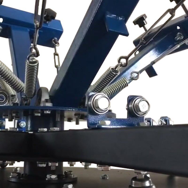 厂家直销4色4工位手动丝印机