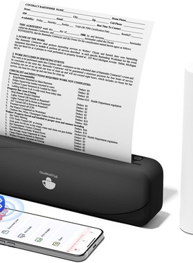 Portable A4 Printer Bluetooth Inkless Thermal Printer