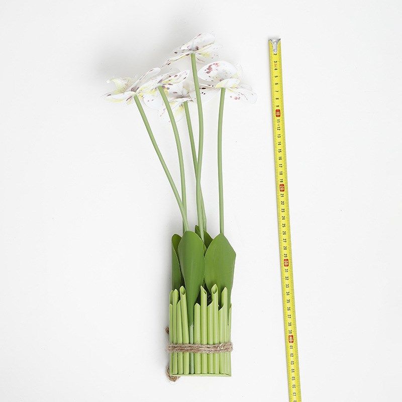 现货蝴蝶兰仿真花配件婚庆家居装饰拍摄摆件假花束仿真花装饰配件