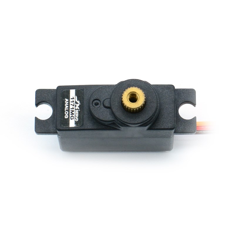 JX极限舵机PS-1171MG/1:18遥控车固定翼17g金属齿模拟舵机3.5kg