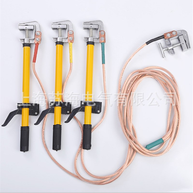 接地线10kv/高压接地线10kv/10kv平口接地线/10kv手握母排接地线