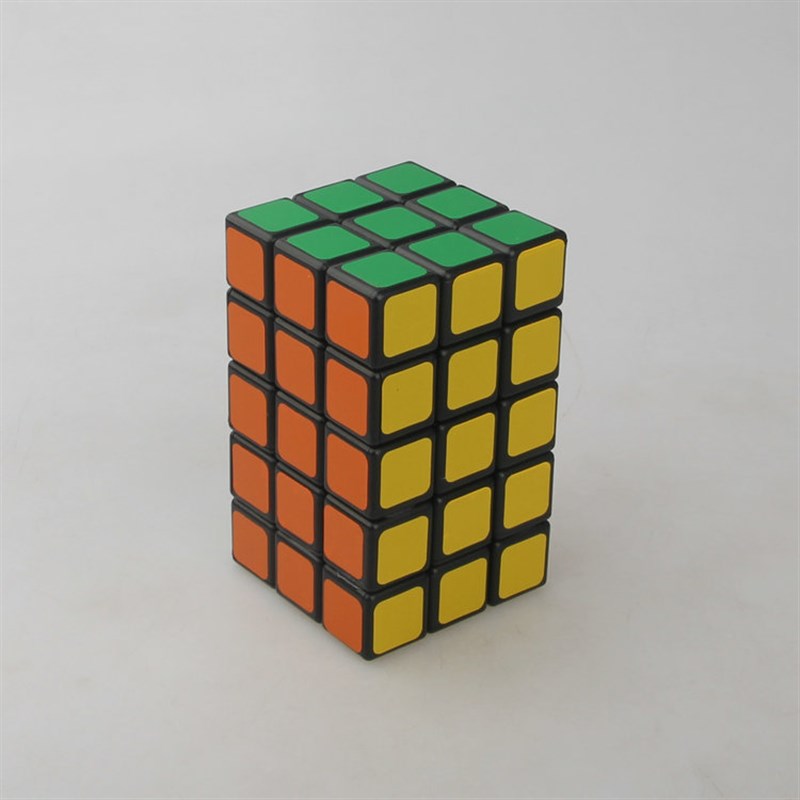 梯色  伪三三五魔方  伪335三阶不等阶变形魔方 Camouflage Cube