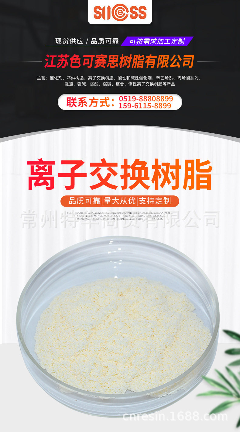 色可赛思牌考来烯胺降脂树脂