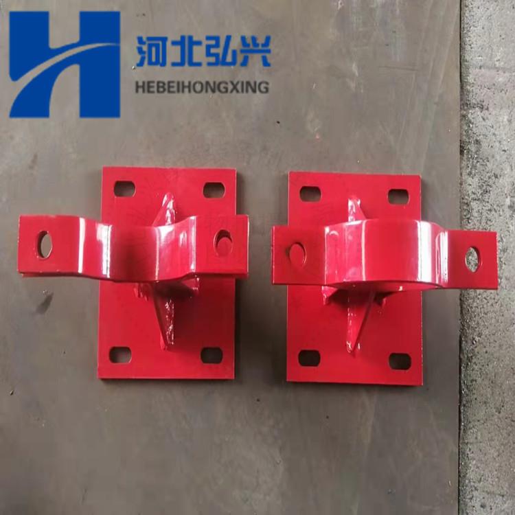 凝输土送泵管混架DN125带座FYH泵管清洁球支高层管道支架