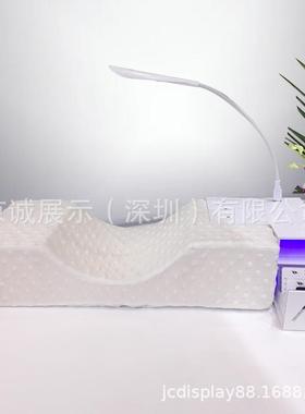 防作尘蓝嫁睫毛操台美睫u型枕JC-50601套装亚光克力接美睫无影灯