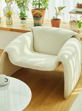 形意式极设计师椅子休闲RCL单人发椅客沙厅异创意M字螃蟹椅简老虎