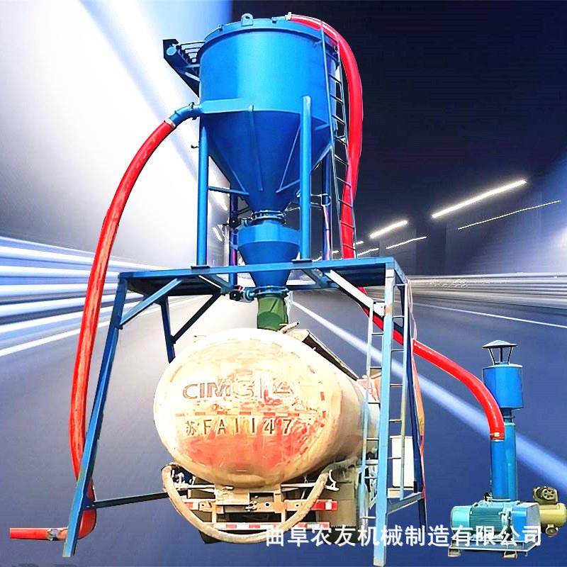 地库粉煤灰装车机气力无无品牌/输送农尘粉煤灰罐装车友负压气力