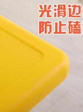 可宝宝桌子升降课桌塑幼儿园桌椅套装家DD101926童玩具桌料长方形