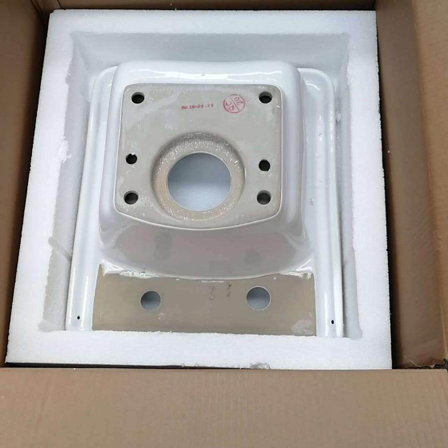 进出口发头床常用陶瓷盆黑白色廊方洗形007方形两种孔洗眼搭配头,商业/办公家具,美容床/美发床/洗头床,淘宝优惠券,粉丝福利购,淘宝优惠卷