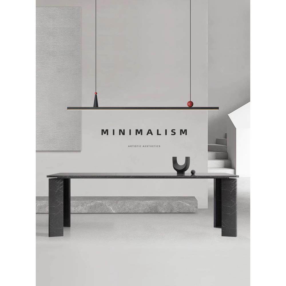 意式简餐厅一字吊灯现代简约台灯高端全桌光谱316餐吧岛台极长条,家装灯饰光源,智能吊灯,淘宝优惠券,粉丝福利购,淘宝优惠卷