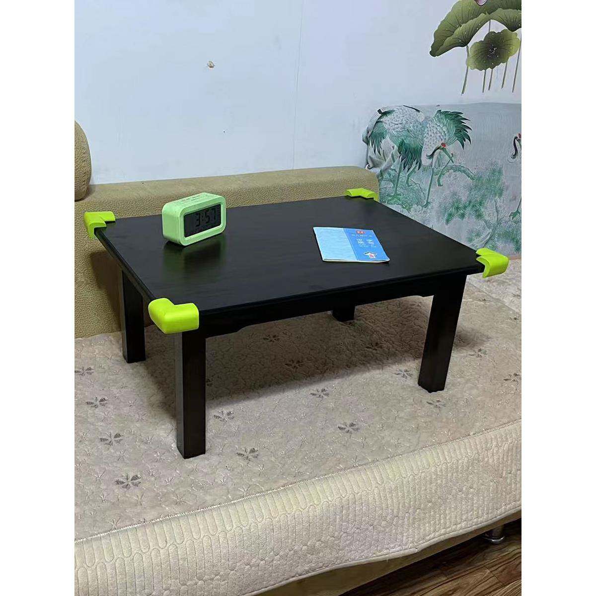 c楠竹子炕桌家用实木小茶F77J99T7几榻米炕上吃榻饭f桌电脑矮桌飘
