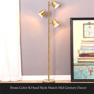 客厅落地灯美式 饰树形三床头卧QH5020L室头 复古立意沙发茶几创装