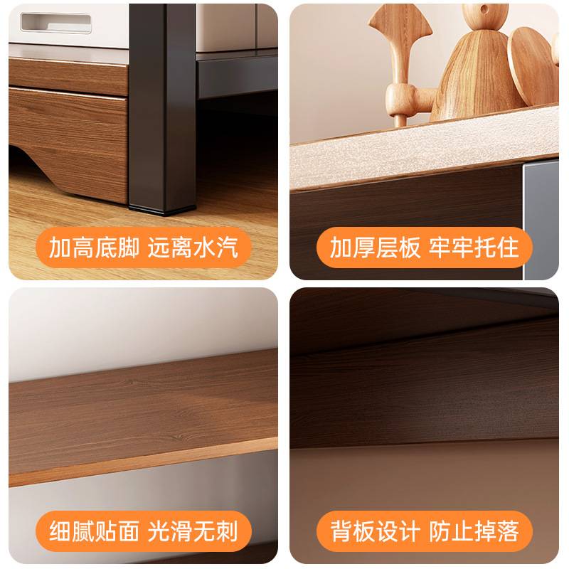 书架置物架落地多层家用书本收纳架卧室绘本书架书桌旁简易小架子