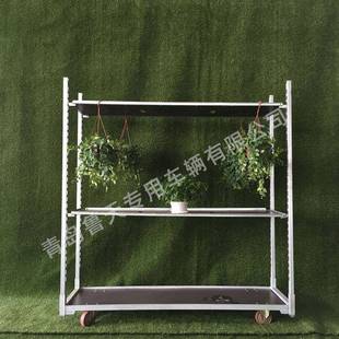 轮706子花带台架车阳摆放多绿植周转车肉工具车