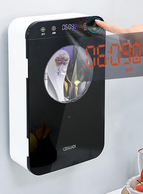 消毒筷子筒家用桶收家纳盒壁挂式子新款快笼庭厨房筷子筒篓置A211