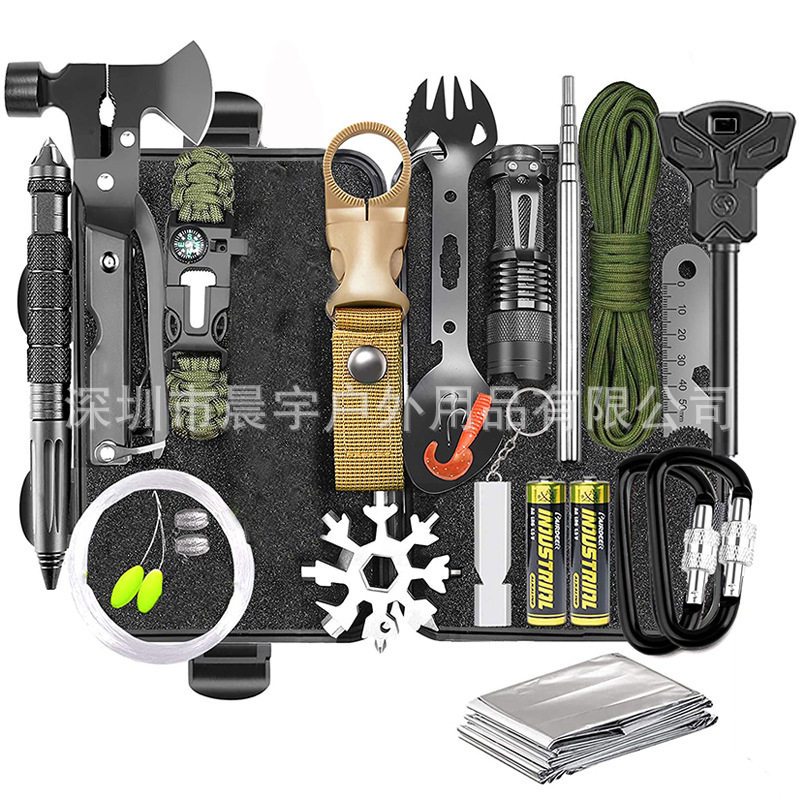 户外求生多功能急救工具套装