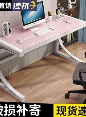 电脑桌台式小桌子Eke3CWmT卧租桌房简室约长条生桌学学习写字家用