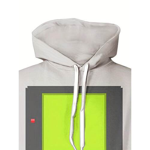 H 80056 3D digital print hooded sweatshirt 3D 数码印花连帽卫