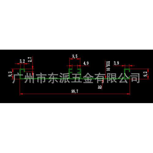 东派橱柜厨房厨柜全铝合金踢脚板8CM10CM11CM12CM15CM高定踢脚线