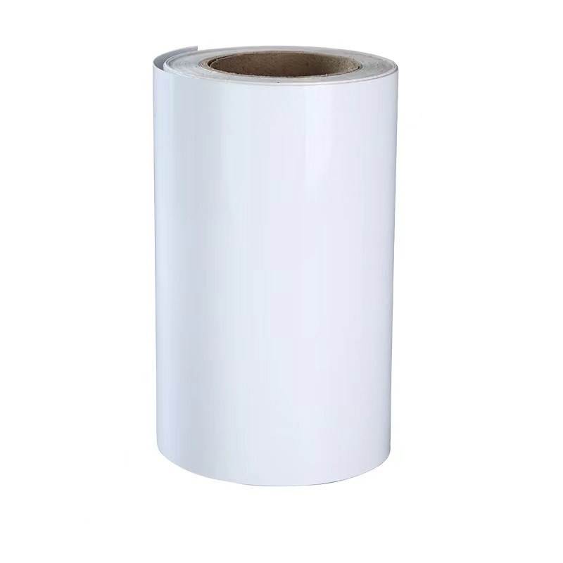 2.5丝至30丝白色pet不干胶耐高低温白亮乳白哑面亚光空白标签贴纸
