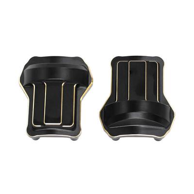 RC 1/10 FMS FCX10 K5 前后黑金桥盖 转向杯 后轴杯套装升级件