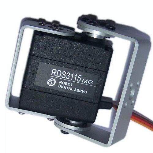 RDS3115 15-60kg双轴舵机大扭力机器人机械臂金属数字大扭力180度