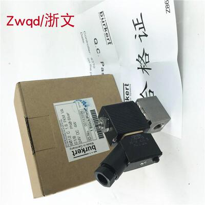 6012 C 1.6 FKM VA G1/8 24VDC 4W AC220V电磁阀德burker