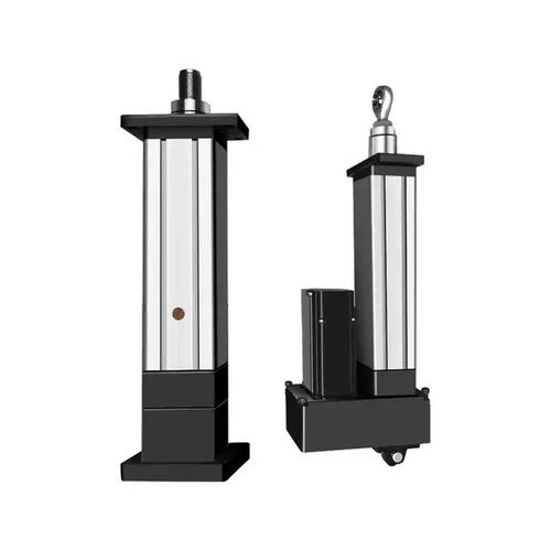 大推力重载小型高精密伺服电动缸直连折返步进工业伸缩电动推杆