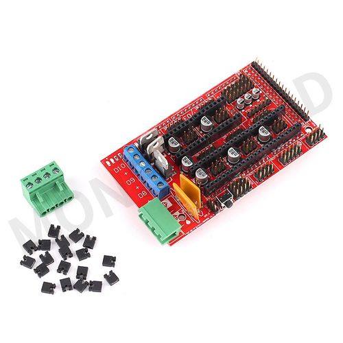 3D打印机主板 Reprap Ramps 1.4 控制板 扩展板 A4988驱动配件
