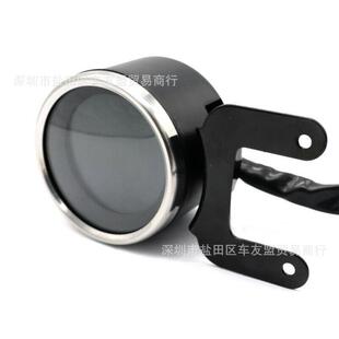 摩托车LCD液晶屏数字里程表车速表转速表多功能仪表公英里切换12V