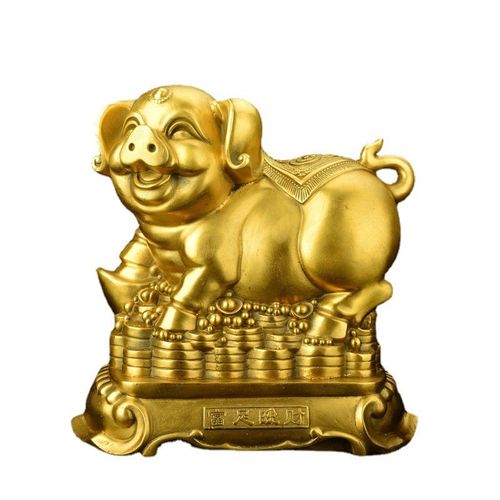 全铜十二生肖摆件全套纯铜鼠牛虎兔龙蛇马羊猴鸡狗猪工艺品摆件