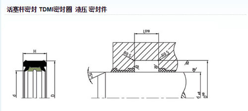 优质TDMA活塞杆与TDMI活塞组合密封