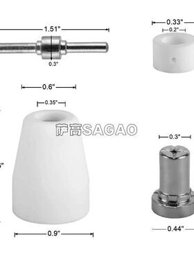 PT1/温州440等/离子P切割配件镀镍LG0电极SQA喷嘴90CS保护罩分流