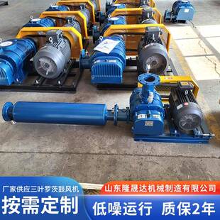 三冲叶罗茨鼓鼓风机粉煤灰上风料设备负压LRO吸料除尘量大反洗风