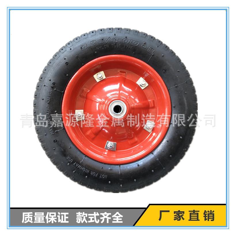 .无品牌/气50-8草皮花纹0充气轮16*65-8手推车6态轮工业大轮胎