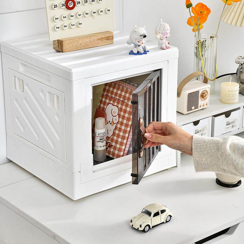 折服LCI叠卧收纳大容量家用室客厅侧开门衣玩具置物柜置地储物柜