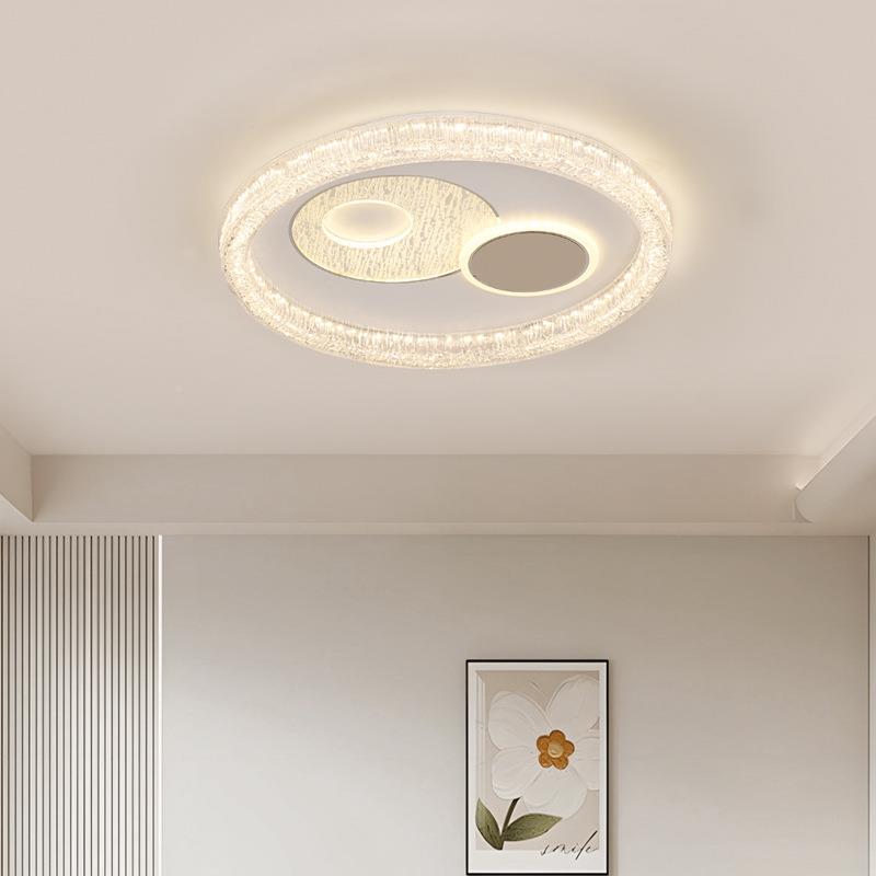 感卧室主灯led房吸顶灯2024年灯新款网红轻QMA奢设计中山间家装灯