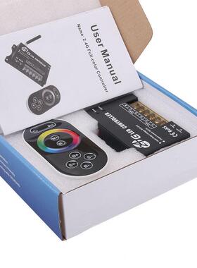 RF2012.4G触摸遥功37131控GB七彩控制LED灯带灯R条大率调光智能器