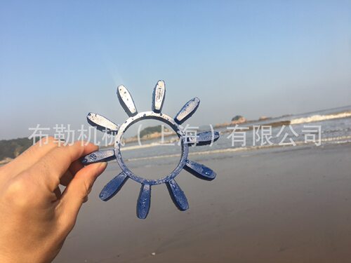 XL6型星型联轴器/软连接GS75梅花瓣弹性体块/胶垫CJ缓冲垫减震垫