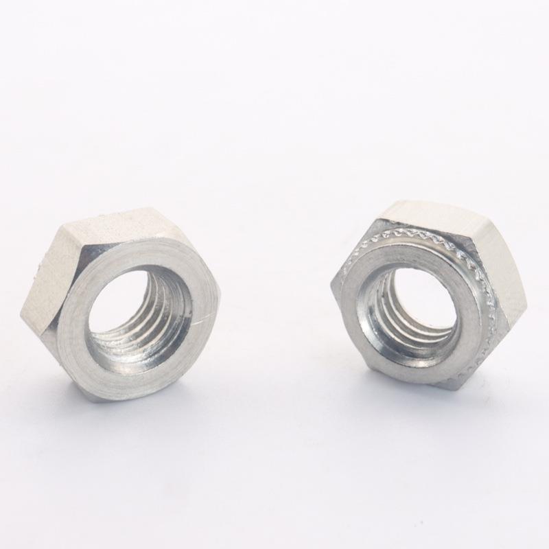 30不锈钢六角4钝压铆螺母六KFM帽方防腐公制六角螺母外六角螺化螺
