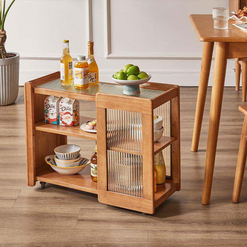 家柜逸实木沙发边几可移动角几茶几客侧边MHU靠边柜厅墙置物柜